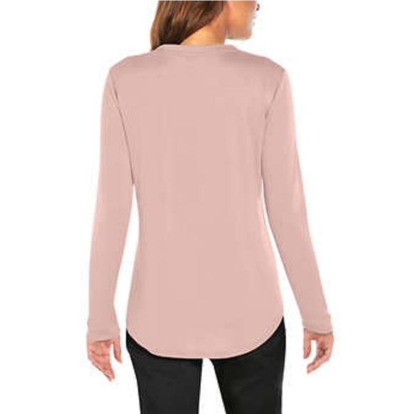 Banana Republic Women's Pink Long Sleeve Top - Picture 2 of 11